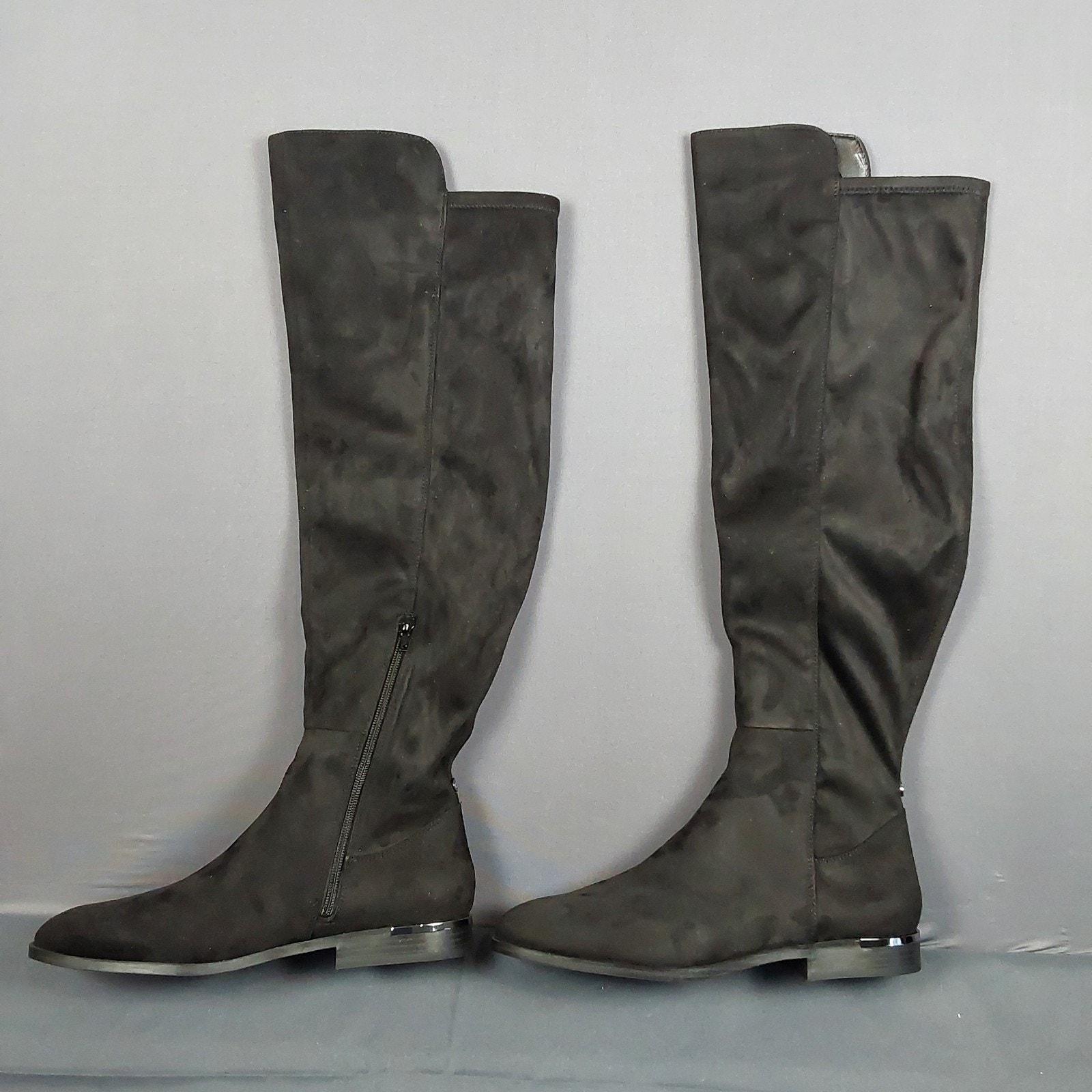 Nine West Allair2 Black Knee High Boots Women’s Size 10.5 M Tall Zip